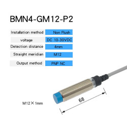 Indukt. Dav. M12 NO/NC neek - Reliable Automation Sensor