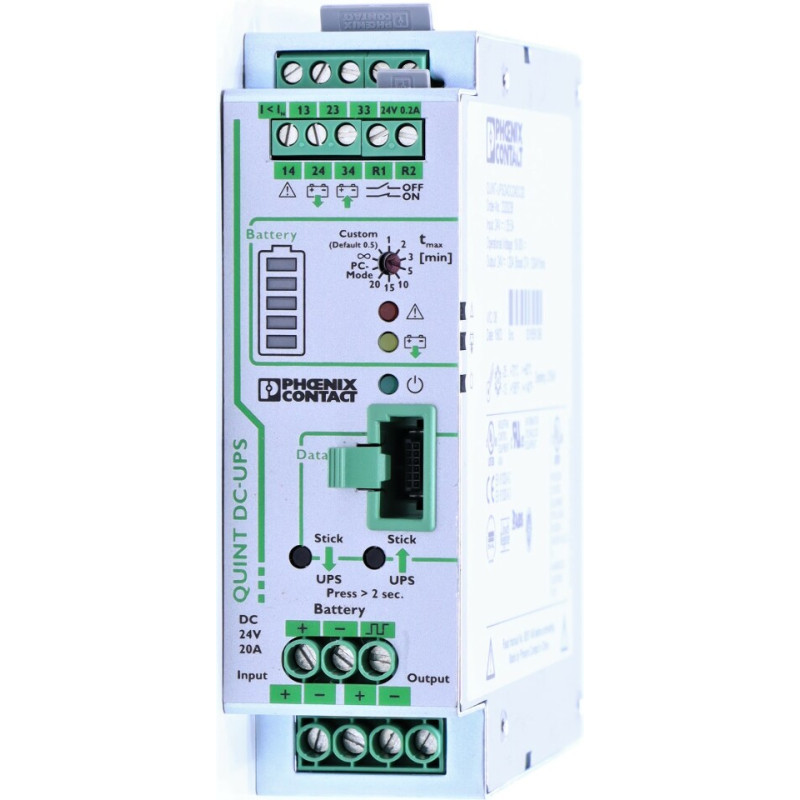 QUINT-UPS/24DC/24DC/20 - Nepertraukiamo maitinimo šaltinis Phoenix Contact