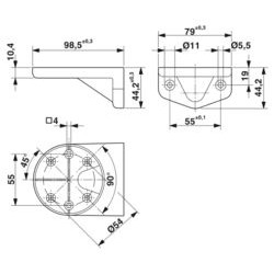 Mounting Material PSD-S ME FB - Phoenix Contact 2700151