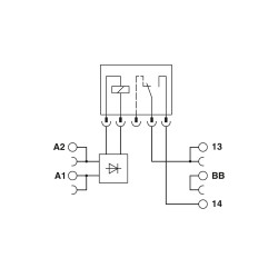 PLC-RSC-24DC/1/ACT - Phoenix Contact automatizavimo modulis