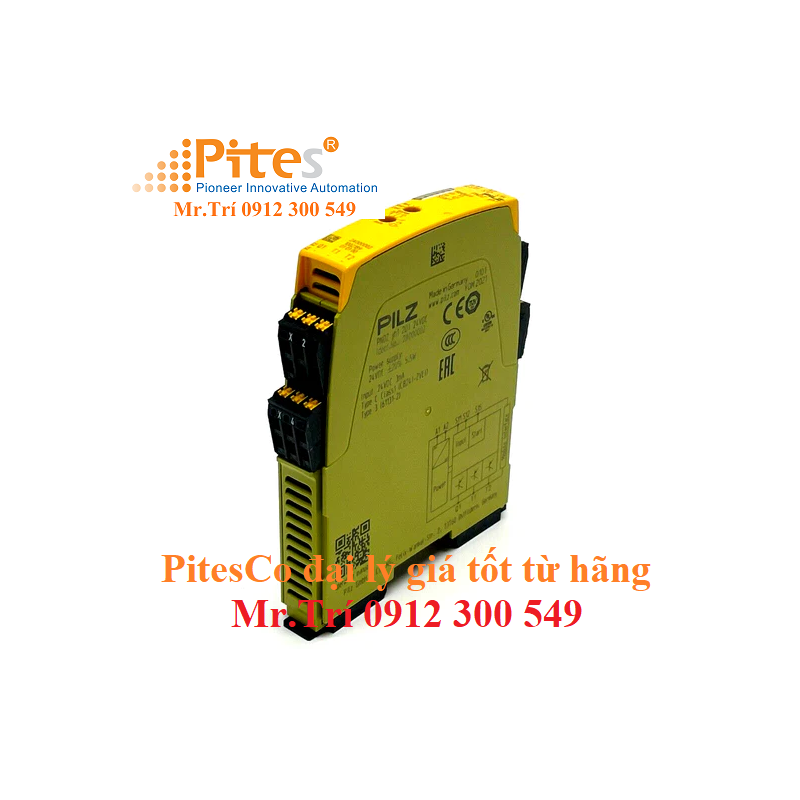 PNOZ yh1 2DI 24VDC - Safety Relay by PILZ