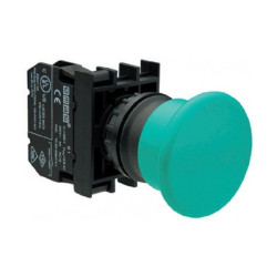 Mygtukas su adapteriu ir kontaktu mėlynas B100DM - Button for Automation