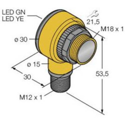 Photo Sensor T18-2VPLPC-Q8 | Reliable Automation Detection
