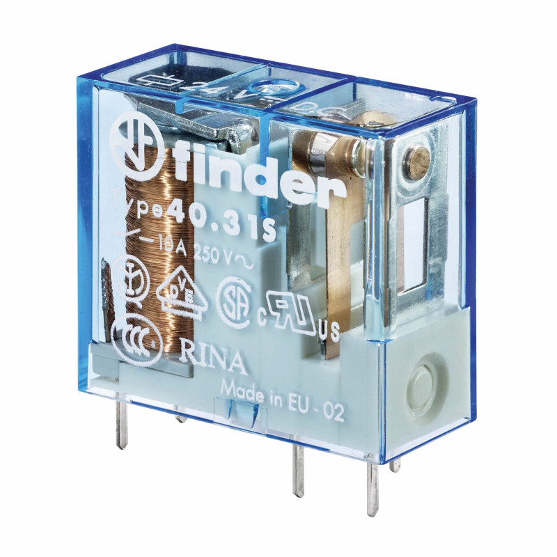 Kompaktiška lituojama relė - Compact Relay for Automation