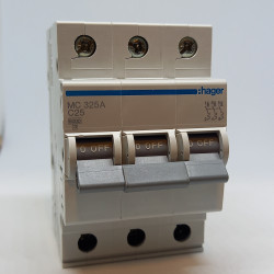 MC325 C25A/3 Automatic Switch - Hager