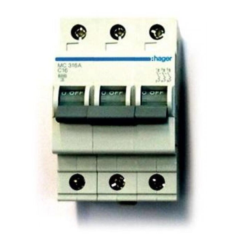 Hager MC316 C16A/3 Automatic Switch - Reliable Automation Solution