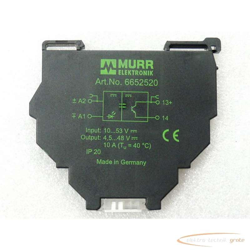 Relay Murr 6652520 - Reliable Automation and Control