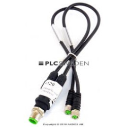 7000-40821-6100030 Y-Distributor M12 Male / M8 Female Connector