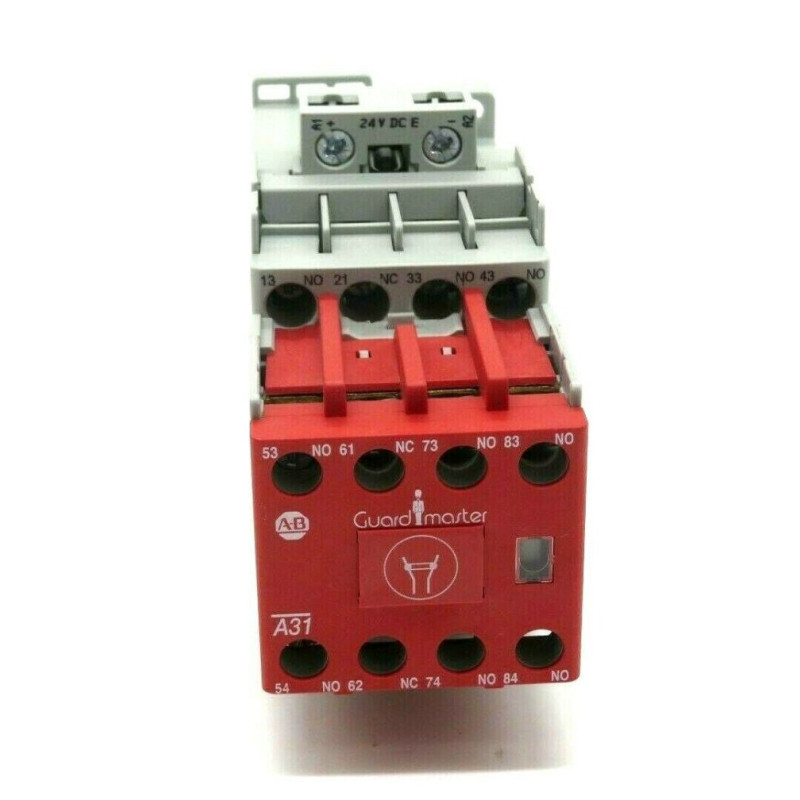 Saugos relė 24VDC elektron. ritė