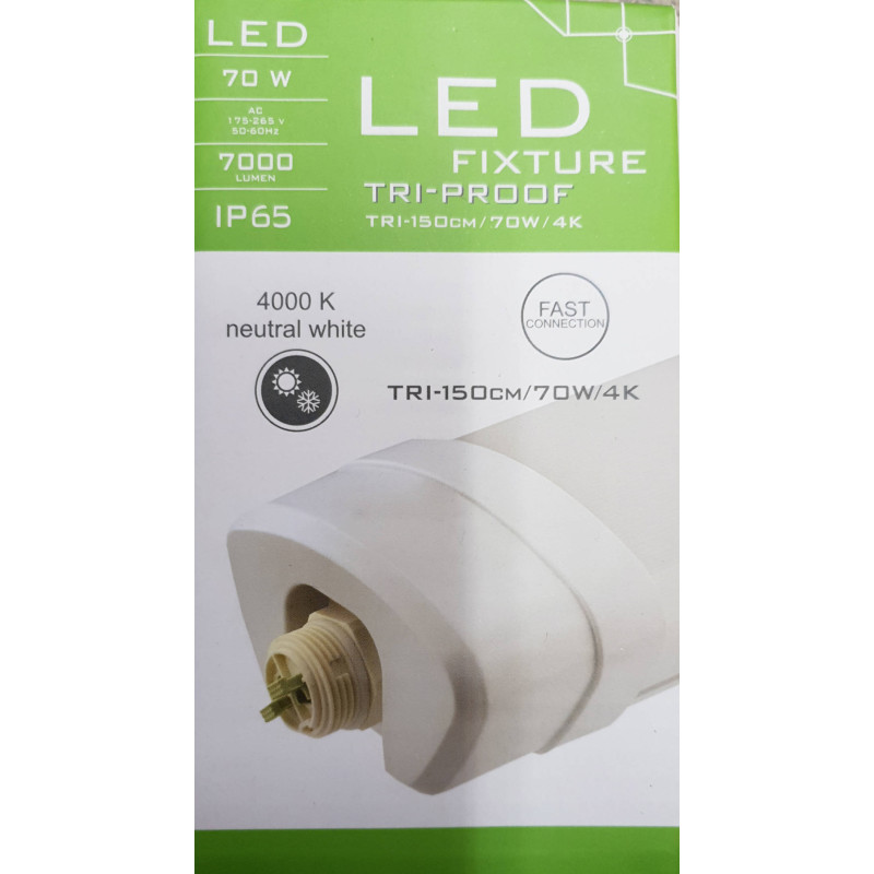 LED Šviestuvas 70W 4000K - Efektyvus Apšvietimas