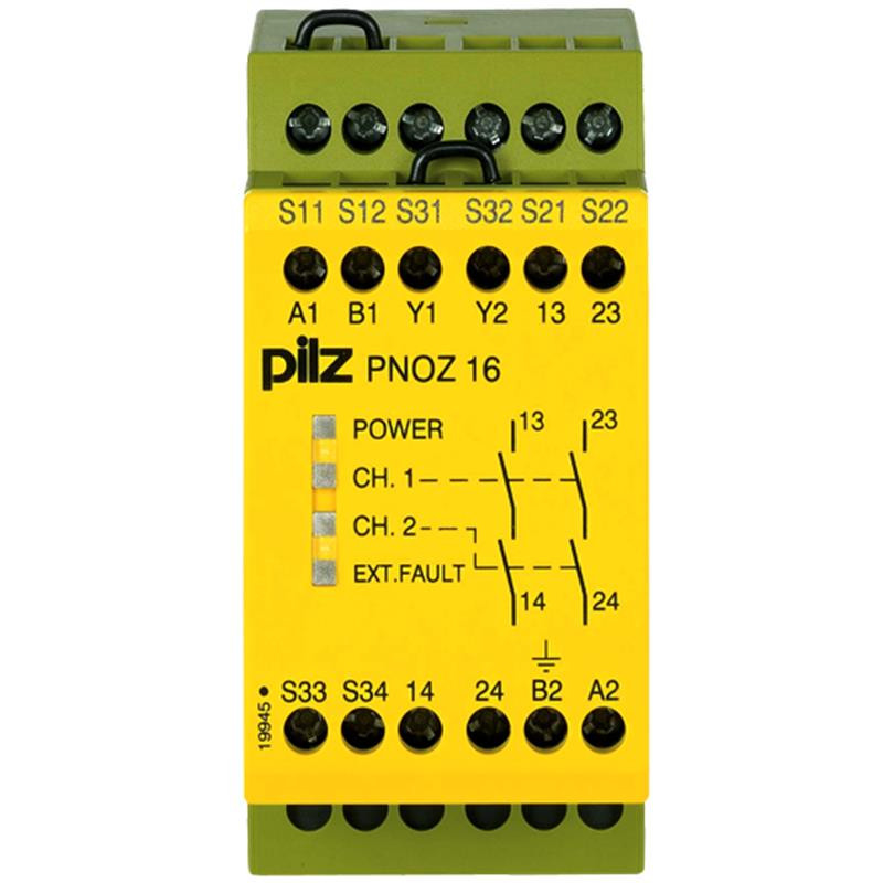 PNOZ 16 24VAC 24VDC 2n/o - Saugaus Relės Sprendimas