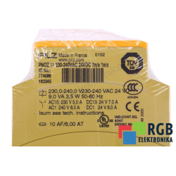 PNOZ 11 230-240VAC 24VDC - Safety Relay by Pilz
