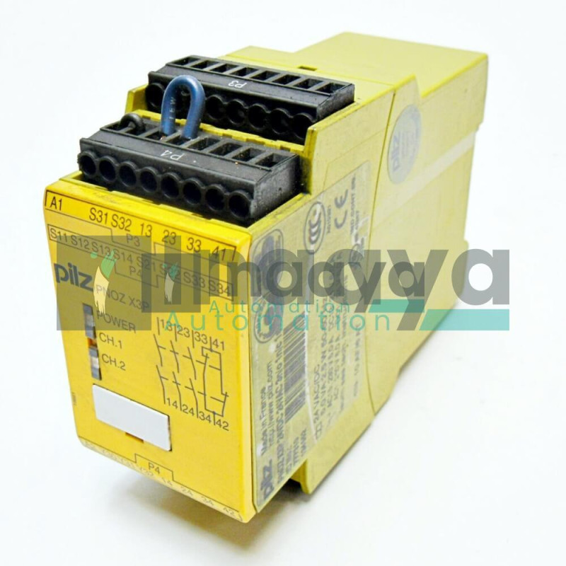 PNOZ X3 110VAC 24VDC Safety Relay Module