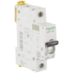 Aut. jung. iC60N 1P 25A C 6kA - Automatinis jungiklis