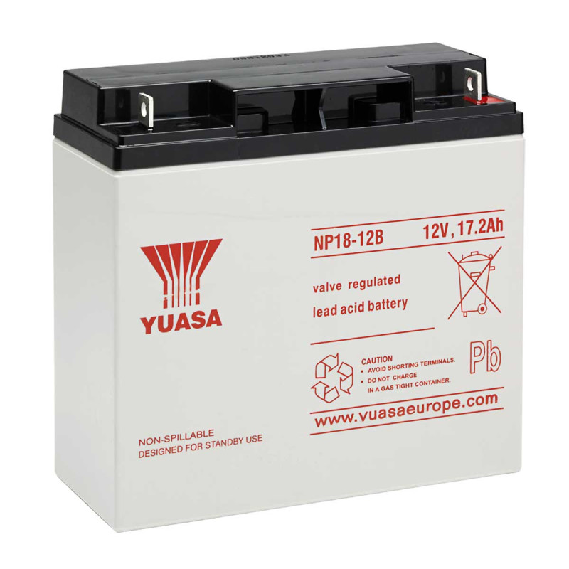 Yuasa NP18-12B Industrial VRLA Battery AGM