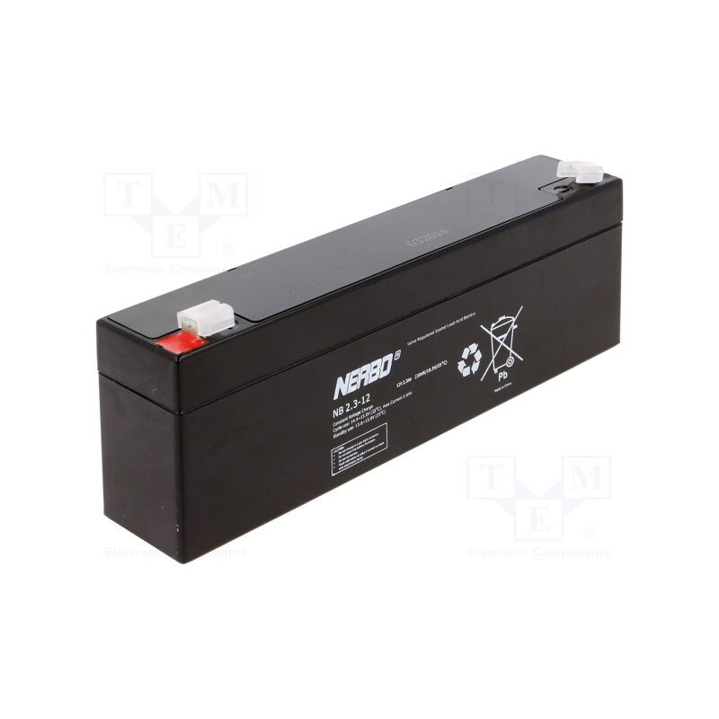 Akumuliatorius ACCU-HP2.3-12V, 2.3Ah - Reliable Energy Storage