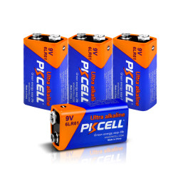 Alkaline Battery 6LR61 1604, 6F22, 522 9V Duracell