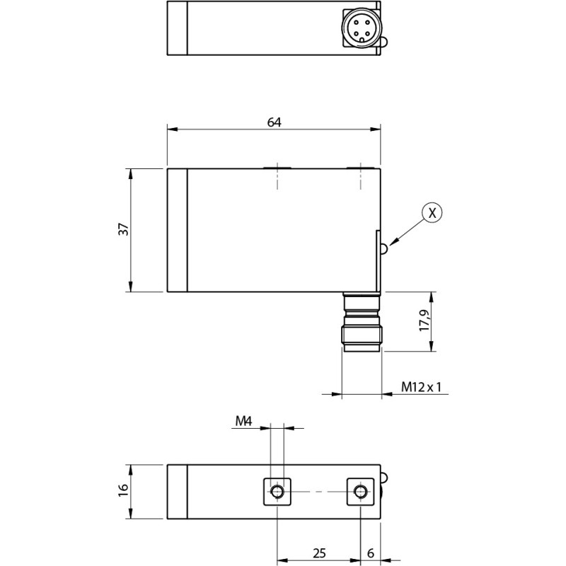 Photo.Midi, AC-NO/NC, M12, Diff