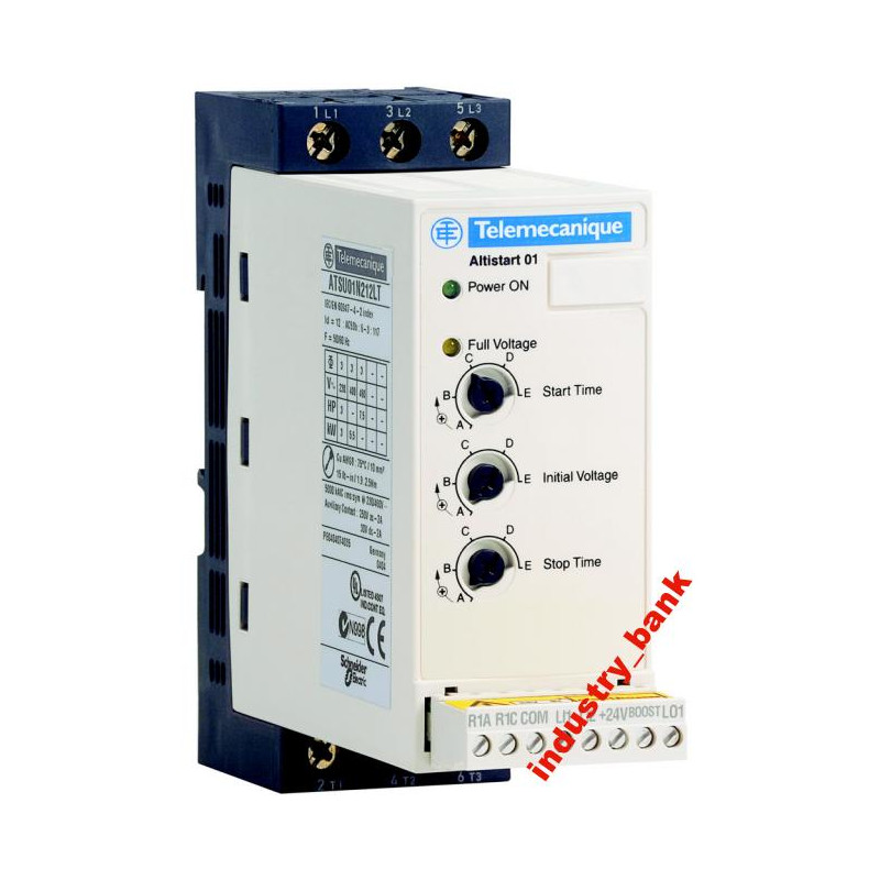 Sklandaus paleidimo įreng. 6A, 3kW, 400V