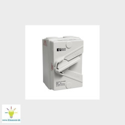 Saugumo jungiklis AC23-25A 3P IP65 pilkas - Pramonės sprendimai