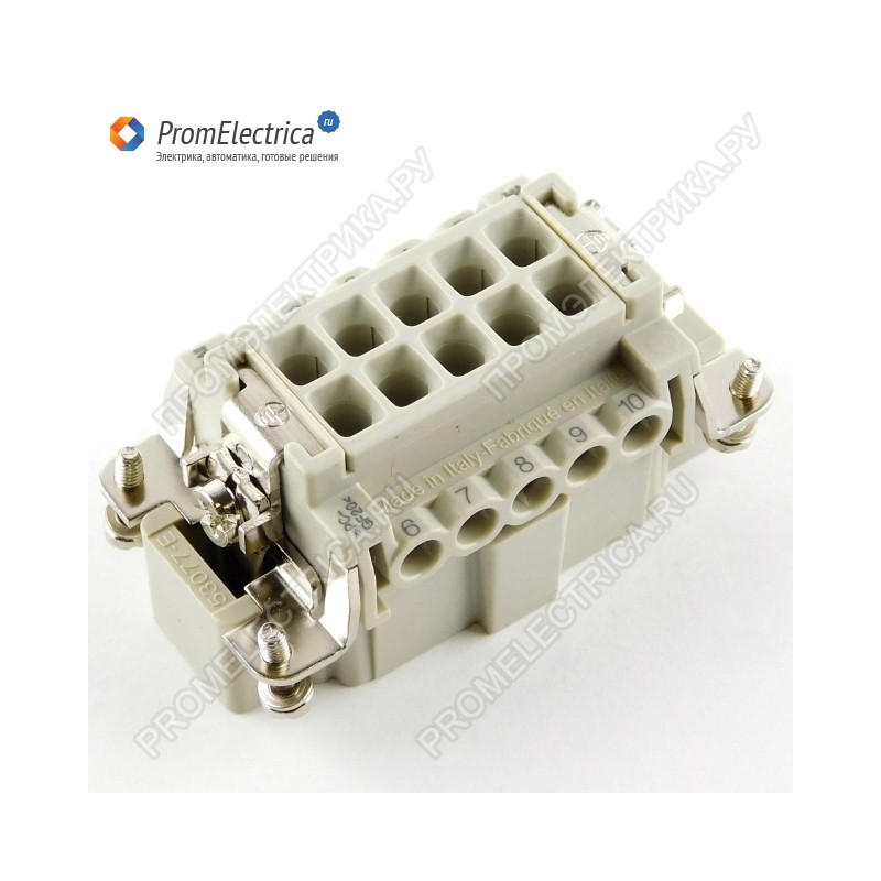 HDC Male Connector CNE PIN 10-10PE - 57.2716A, 500V