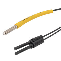 Pluošto optic sensor head, M3, 2m cable - E32DC200E2M