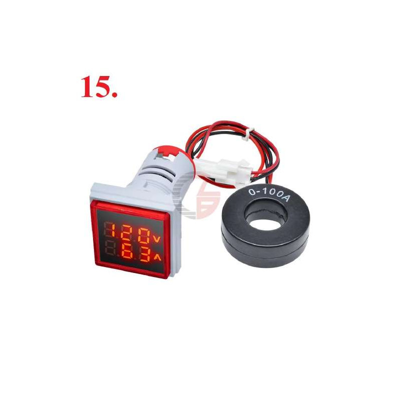 Panelinis ampermetras I AC030A - True RMS, 600V, 1.54072Hz