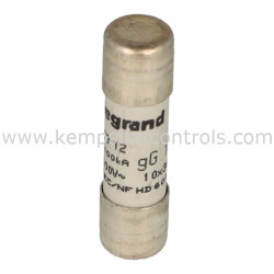 Fuse 12A 500V gG 10x38mm Legrand, 013312