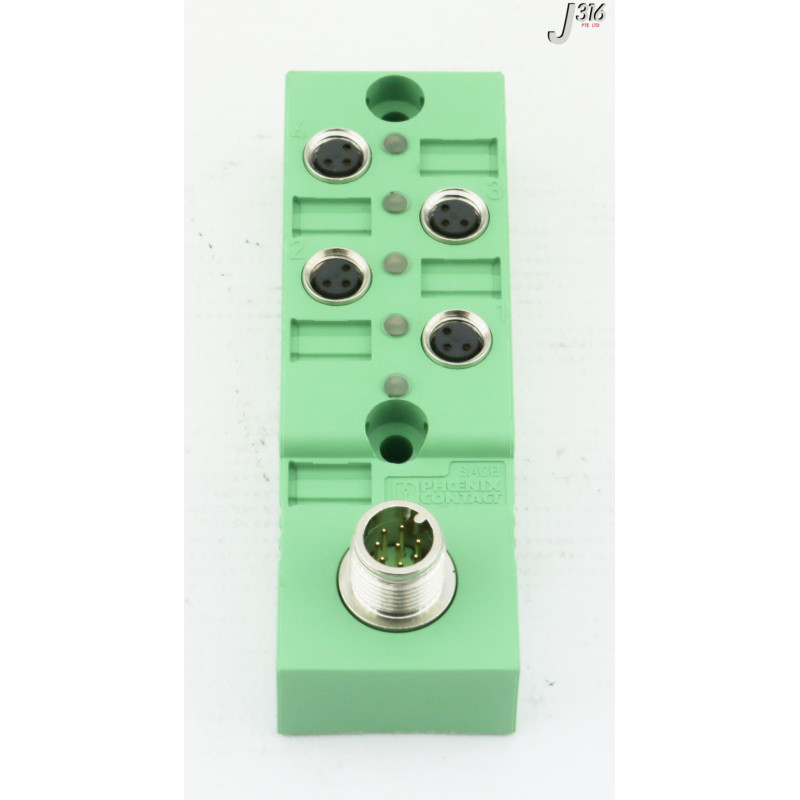 SACB 4/3-L-PTP-M7 HD distribution box, 4xM8, 3pin, A coding