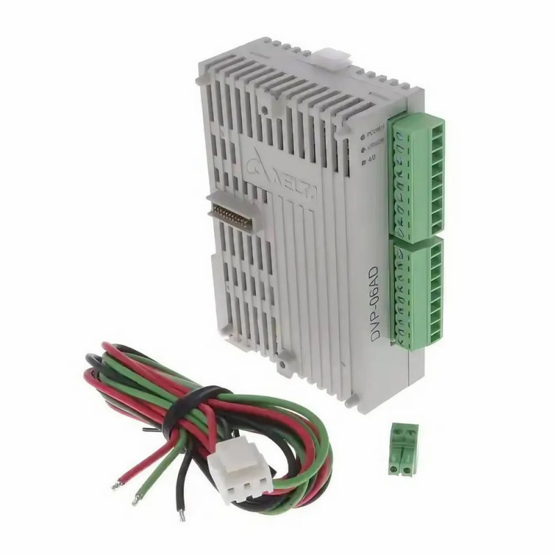 Valdiklio analoginių įėjimų modulis DVP06AD-S 6Al