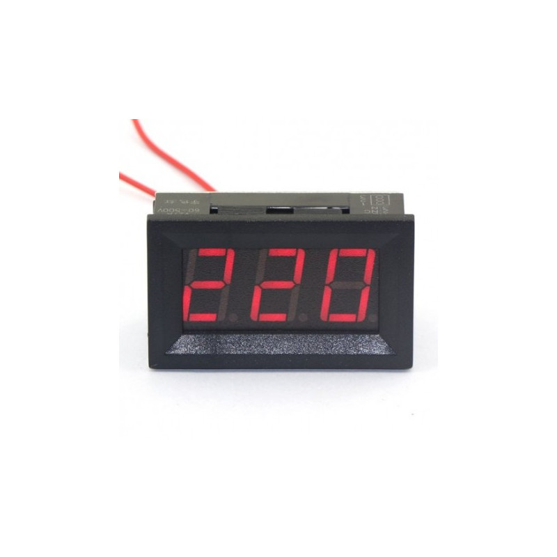 M118230003800 Voltmetras BC72 0..10V