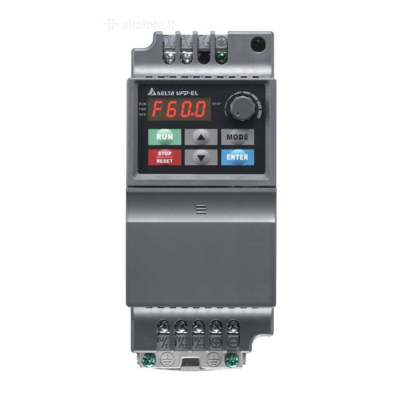 Dažnio keitiklis, 0,4kW, 1x230V VFD-E T