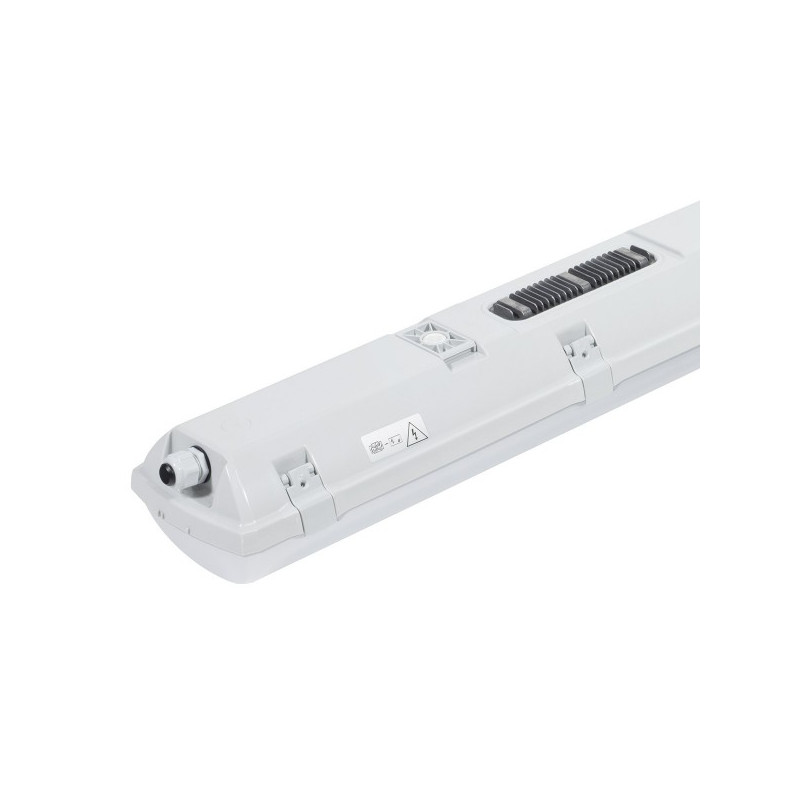 LED73305 42W linijinis šviestuvas FUTURA PC, pilku korpusu, 4000K, IP66