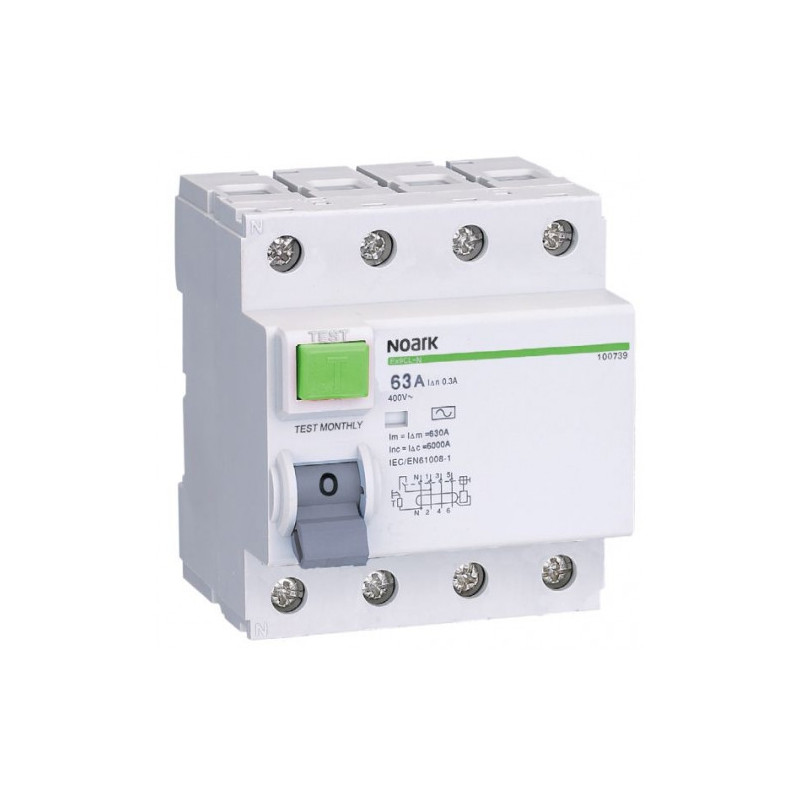 Current Leakage Relay 4P 100A 300mA Type A