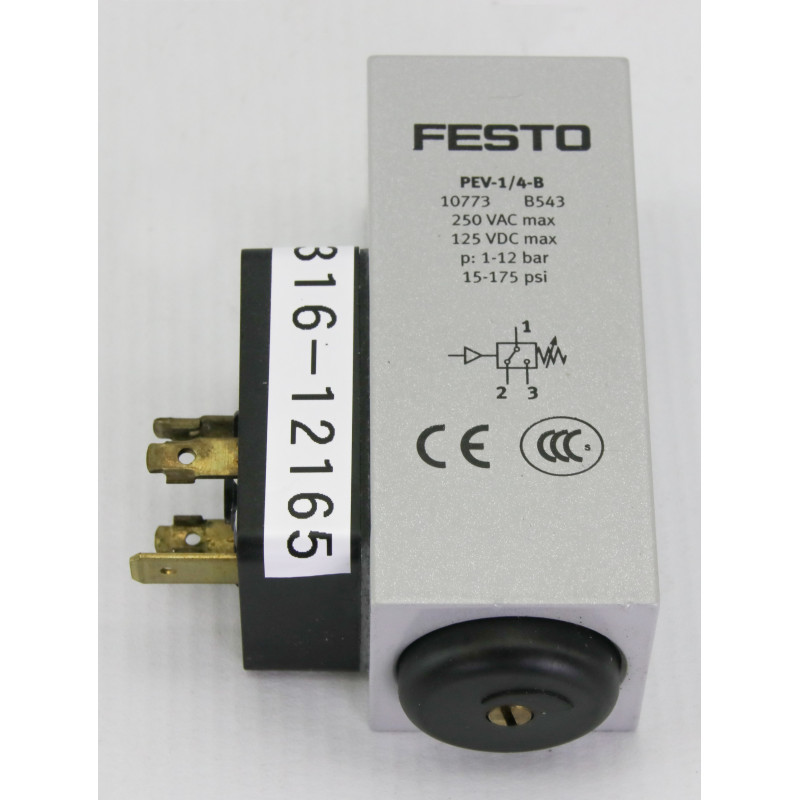 PEV-1/4-B Mano contact