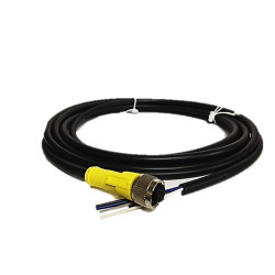 Cable with connector for safety barrier CS-A1-03-U-05 M12, 5pin, 5m.