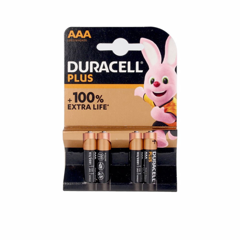 Duracell Plus Power AAA 1.5V 4-pack