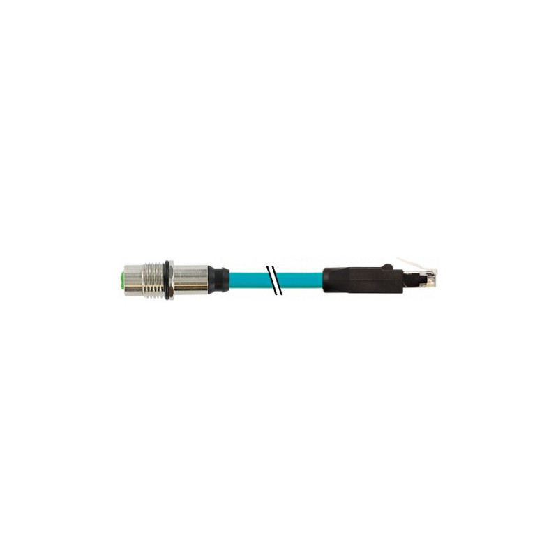7700-51001-S4X0150 M12 male 0 / male 0 X-cod. shielded