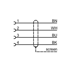 Connecting Cable with Socket Ifm - EVC527