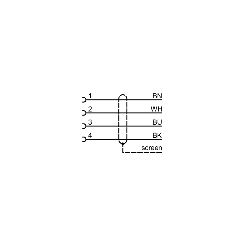 Connecting Cable with Socket Ifm - EVC527