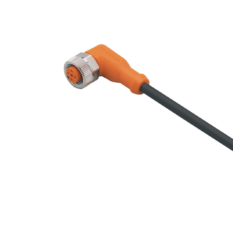 Connecting cable with socket Ifm