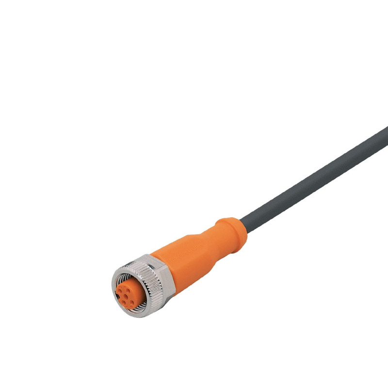 Connecting cable with socket Ifm
