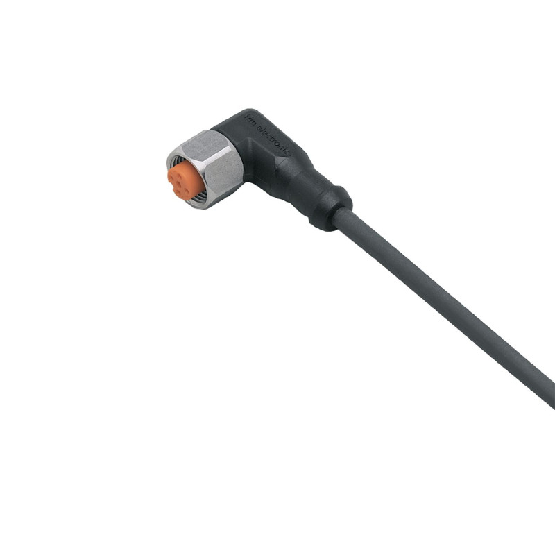 Connecting cable with socket Ifm