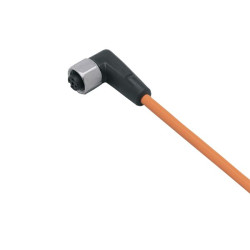 Connecting Cable with Socket Ifm EVT007 for Automation Applications