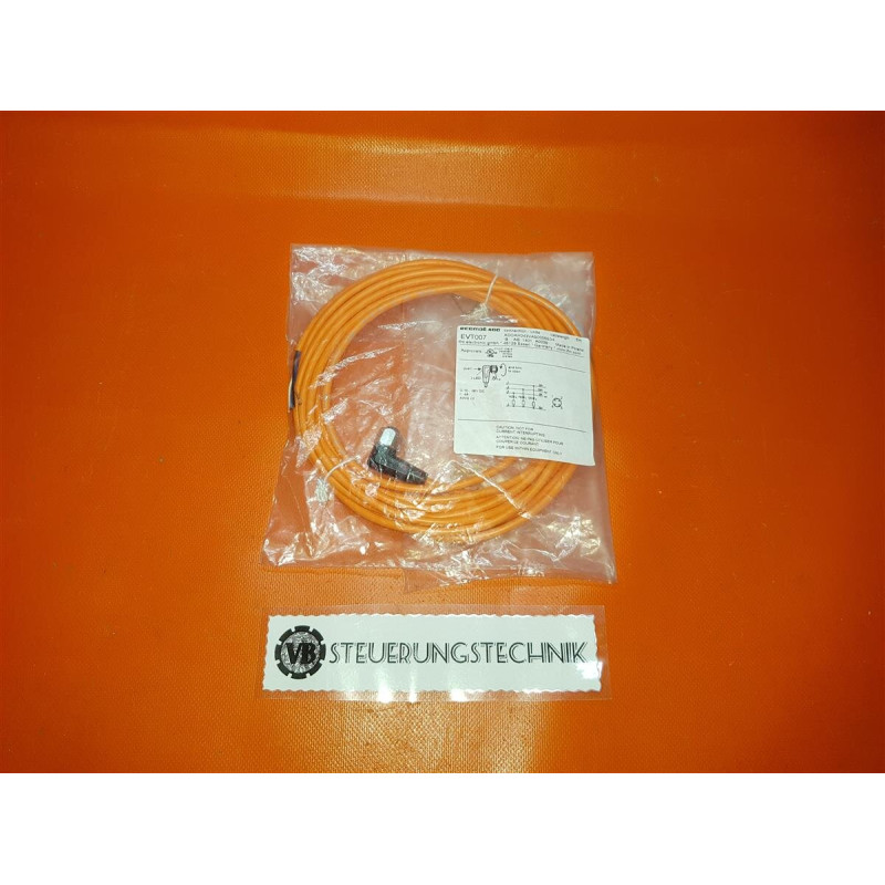 Connecting Cable with Socket Ifm EVT007 for Automation Applications