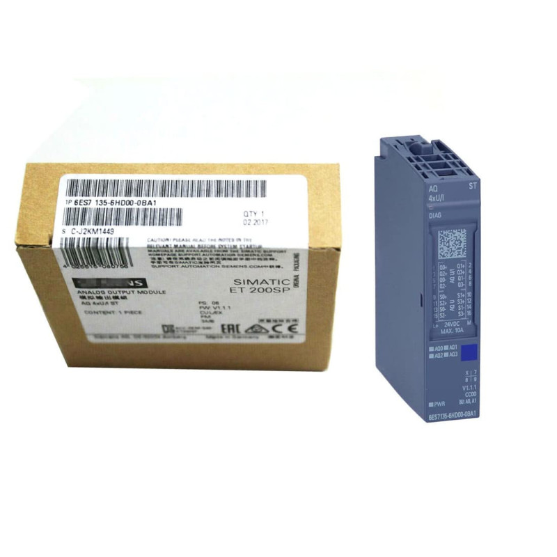 SIMATIC ET 200SP 4XUAQ mod 6ES7135-6HD00-0BA1 - Pramoninė automatizacija