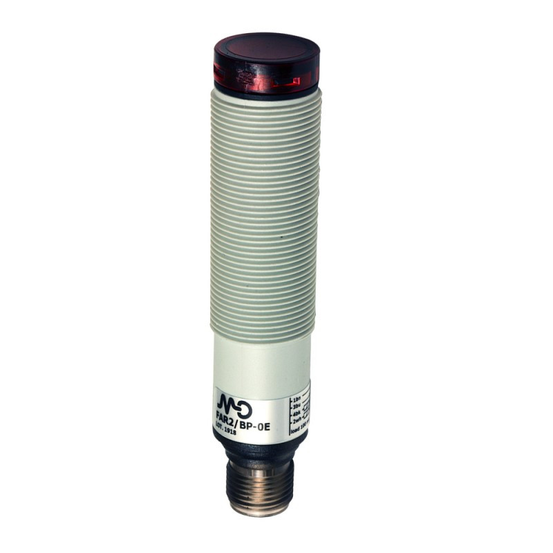 Photoelectric sensor Ph.M18, PNP, NONC, M12